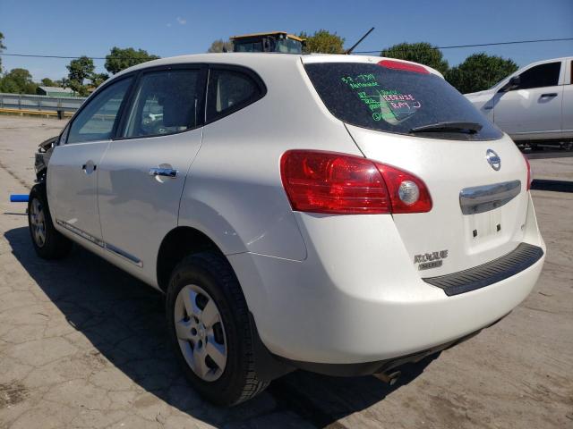 JN8AS5MT8EW605229 - 2014 NISSAN ROGUE SELE WHITE photo 3