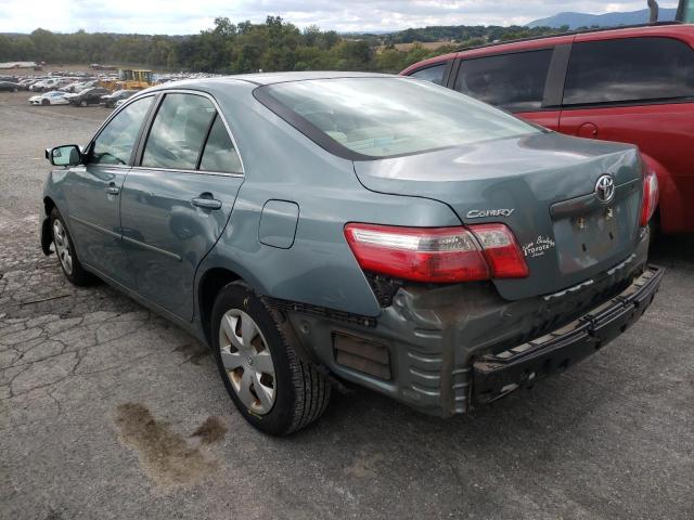 4T1BE46K47U690327 - 2007 TOYOTA CAMRY CE TURQUOISE photo 3