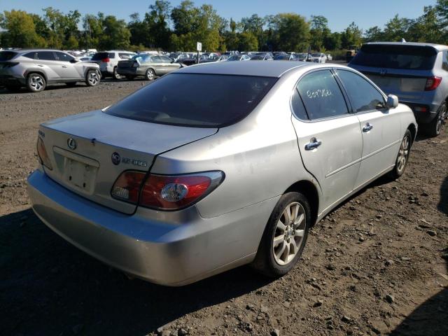 JTHBF30G620057990 - 2002 LEXUS ES 300 SILVER photo 4