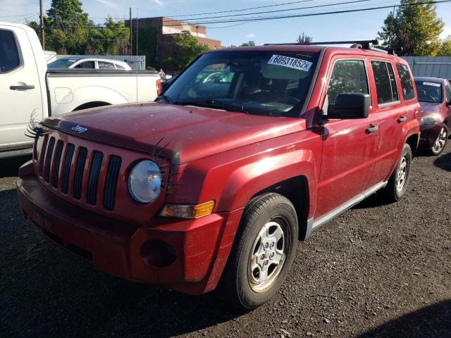 1J8FF28W78D523896 - 2008 JEEP PATRIOT RED photo 2