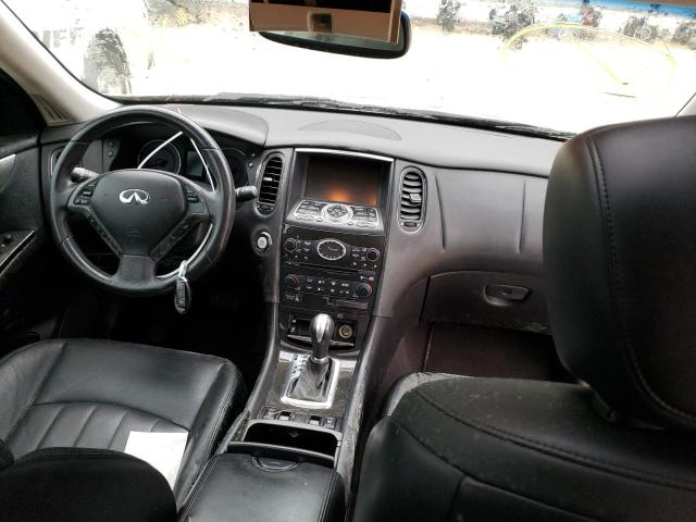 JNKAJ09E08M305839 - 2008 INFINITI EX35 SILVER photo 9