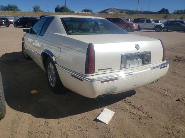 1G6EL12YXXU615280 - 1999 CADILLAC ELDORADO WHITE photo 3