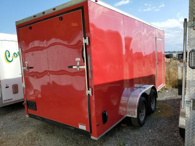 4A9BE1623ND194356 - 2022 CARGO TRAILER RED photo 4