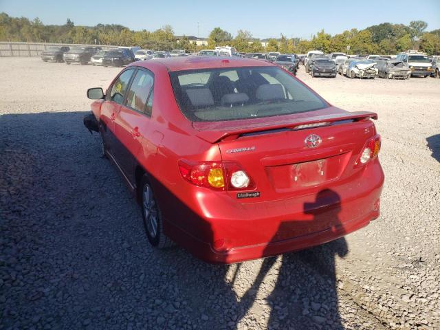 1NXBU4EEXAZ368359 - 2010 TOYOTA COROLLA BASE  photo 3