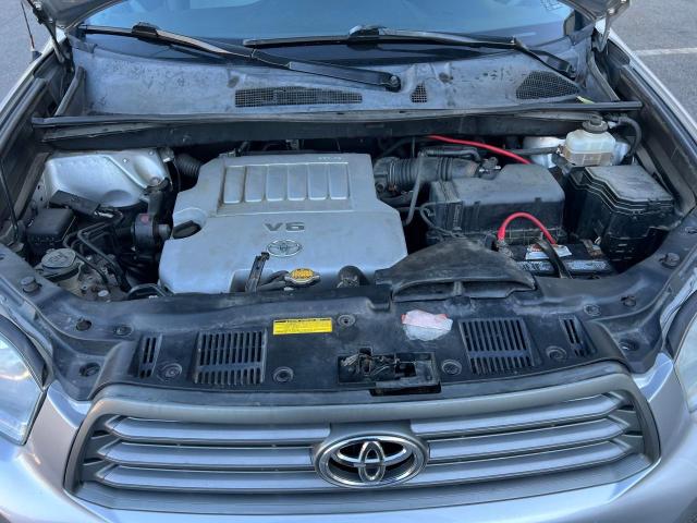 JTEES41A892132497 - 2009 TOYOTA HIGHLANDER SILVER photo 7