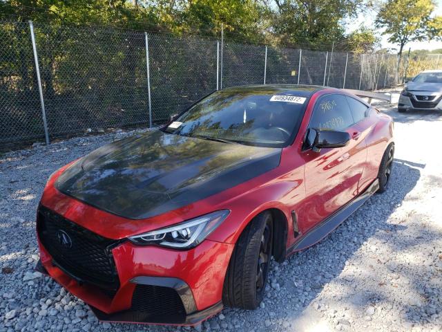 JN1FV7EL3JM630602 - 2018 INFINITI Q60 RED SP RED photo 2