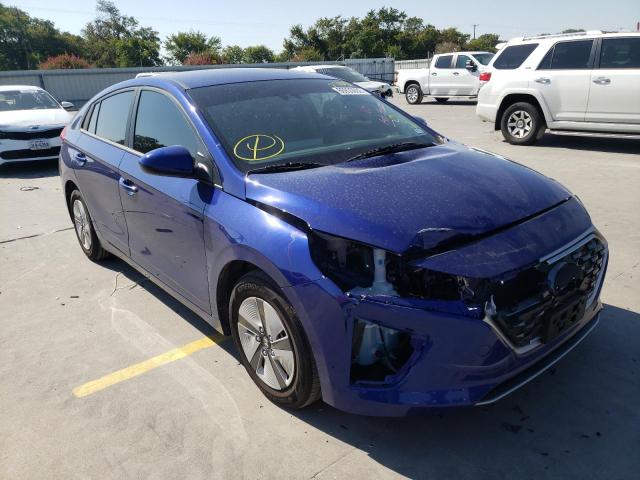 KMHC65LC0NU270808 - 2022 HYUNDAI IONIQ BLUE BLUE photo 1