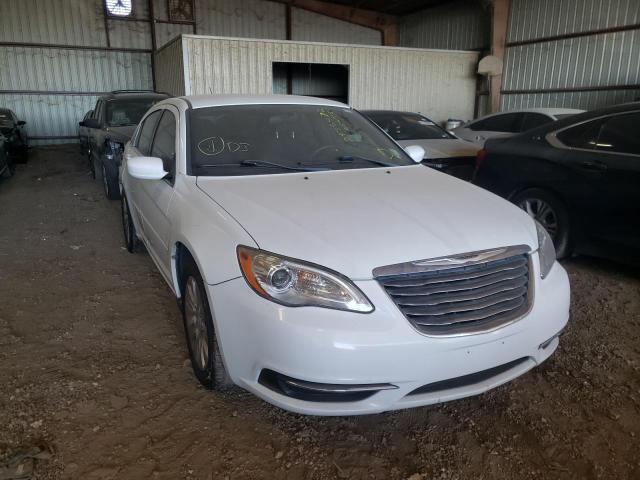 1C3BC4FB9BN566622 - 2011 CHRYSLER 200 WHITE photo 1