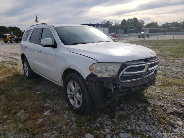 1C4RDHDGXDC616942 - 2013 DODGE DURANGO CR WHITE photo 1