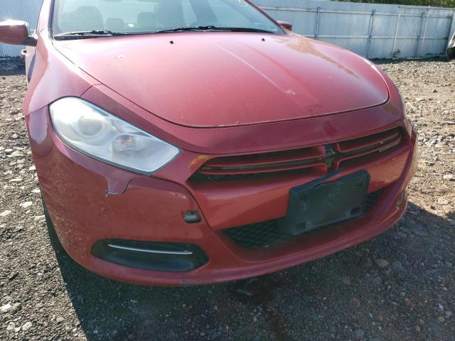 1C3CDFBA4DD286853 - 2013 DODGE DART RED photo 9