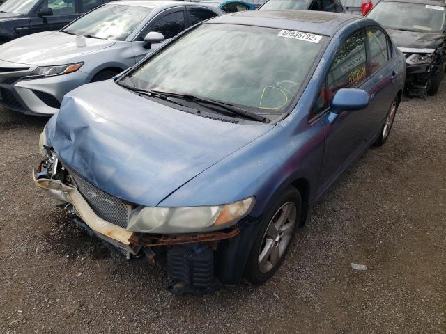 2HGFA1F6XAH004645 - 2010 HONDA CIVIC LX-S Mavi foto 2