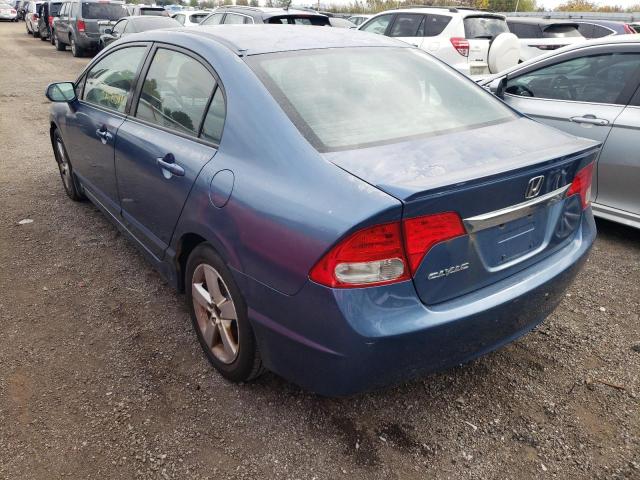 2HGFA1F6XAH004645 - 2010 HONDA CIVIC LX-S Mavi foto 3