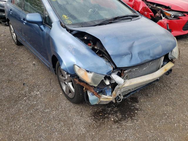 2HGFA1F6XAH004645 - 2010 HONDA CIVIC LX-S Mavi foto 9