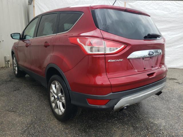 1FMCU0H96DUA30828 - 2013 FORD ESCAPE SEL RED photo 3