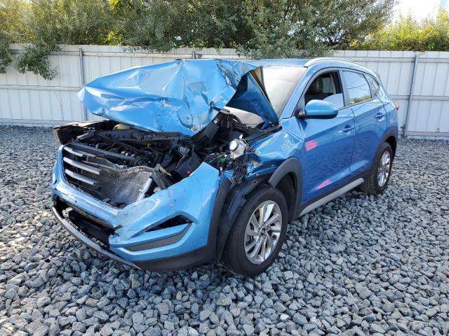 KM8J3CA45JU654772 - 2018 HYUNDAI TUCSON SEL BLUE photo 2