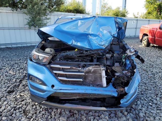 KM8J3CA45JU654772 - 2018 HYUNDAI TUCSON SEL BLUE photo 9