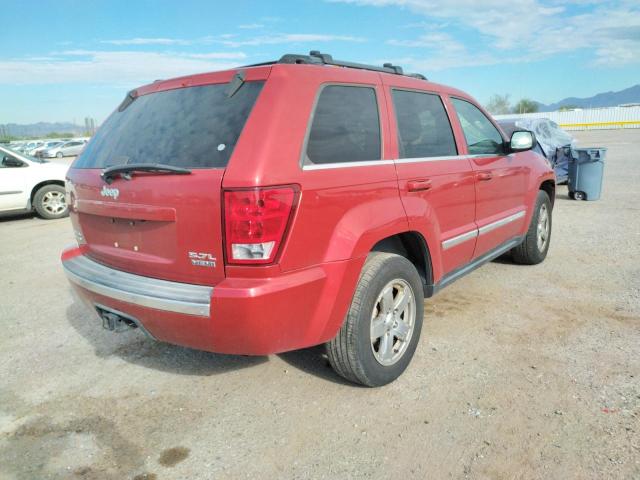 1J4HR58286C211461 - 2006 JEEP GRAND CHER BURGUNDY photo 4