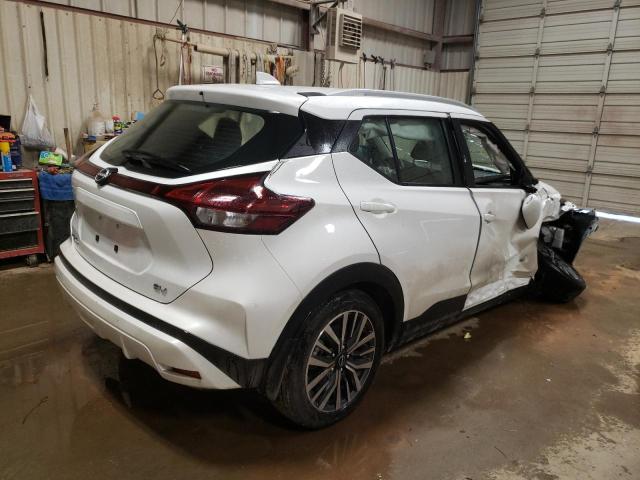 3N1CP5CV7NL487045 - 2022 NISSAN KICKS SV WHITE photo 4