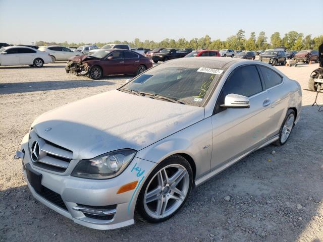 WDDGJ4HB6CF786788 - 2012 MERCEDES-BENZ C 250 SILVER photo 2