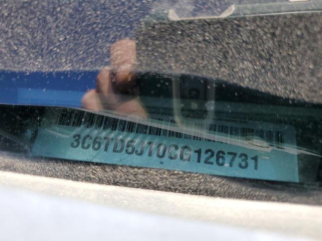 3C6TD5JT0CG126731 - 2012 DODGE RAM 2500 S GRAY photo 9