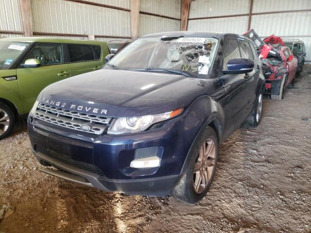 SALVP2BG6CH664695 - 2012 LAND ROVER RANGE ROVE BLUE photo 2