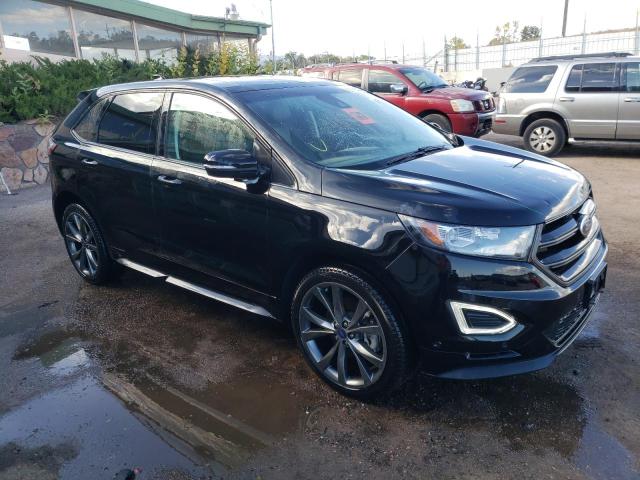 2FMPK4AP7JBC60466 - 2018 FORD EDGE SPORT BLACK photo 1