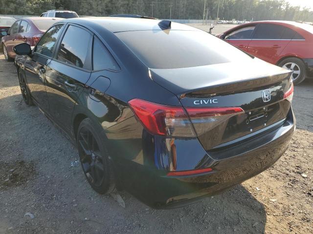 2HGFE2F5XNH543760 - 2022 HONDA CIVIC SPOR BLACK photo 3