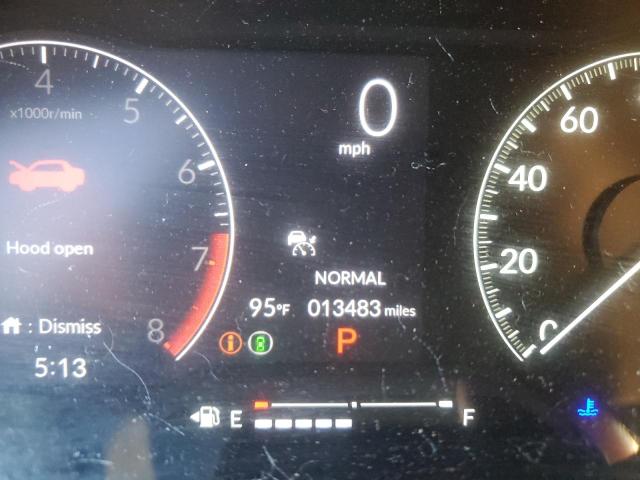 2HGFE2F5XNH543760 - 2022 HONDA CIVIC SPOR BLACK photo 8