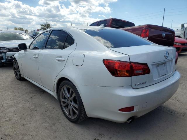 JTHBK262685080859 - 2008 LEXUS IS 250 WHITE photo 3