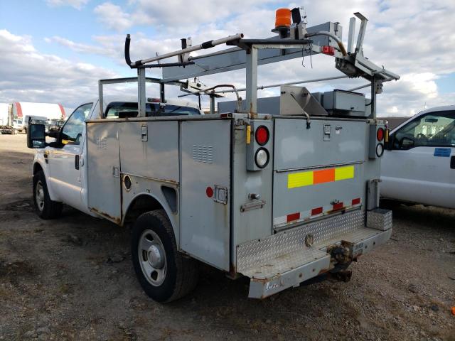 1FDSF30568EC23237 - 2008 FORD F350 SRW S WHITE photo 2