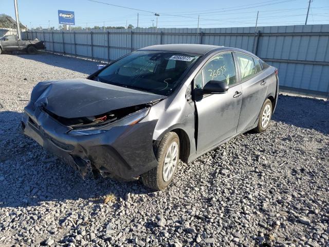 JTDKAMFU8M3144813 - 2021 TOYOTA PRIUS SPEC GRAY photo 2