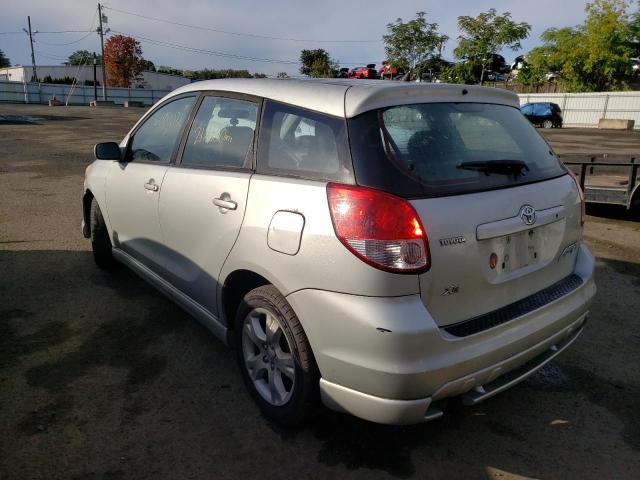 2T1KR32E24C233088 - 2004 TOYOTA COROLLA MA SILVER photo 3