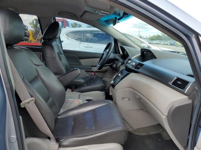 5FNRL5H4XBB074436 - 2011 HONDA ODYSSEY EX BLUE photo 5