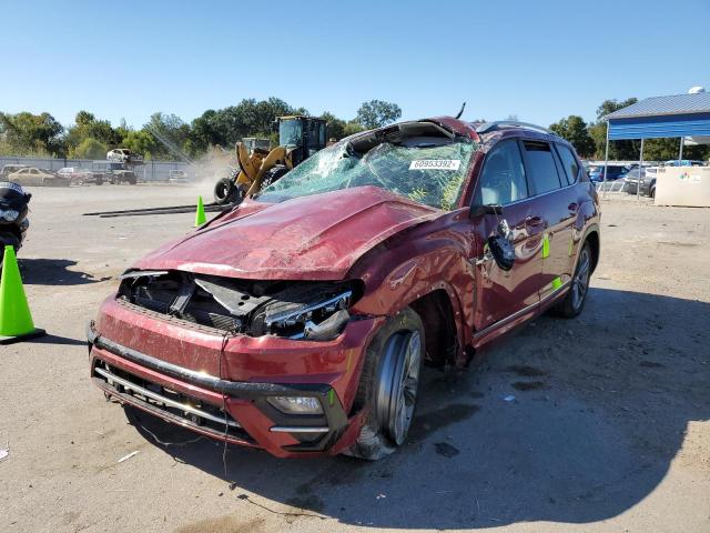 1V2RR2CA2KC555027 - 2019 VOLKSWAGEN ATLAS SEL Qırmızı foto 2