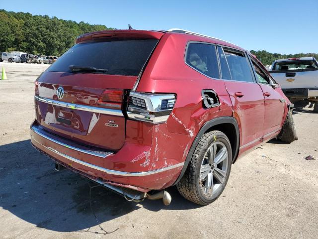 1V2RR2CA2KC555027 - 2019 VOLKSWAGEN ATLAS SEL Qırmızı foto 4
