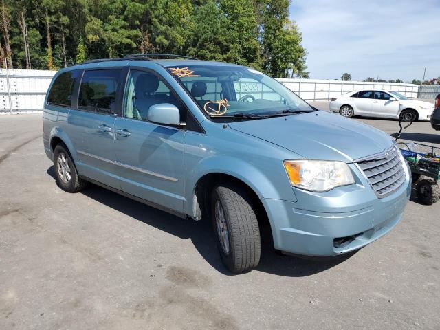 2A4RR5D15AR188352 - 2010 CHRYSLER TOWN & COU BLUE photo 1