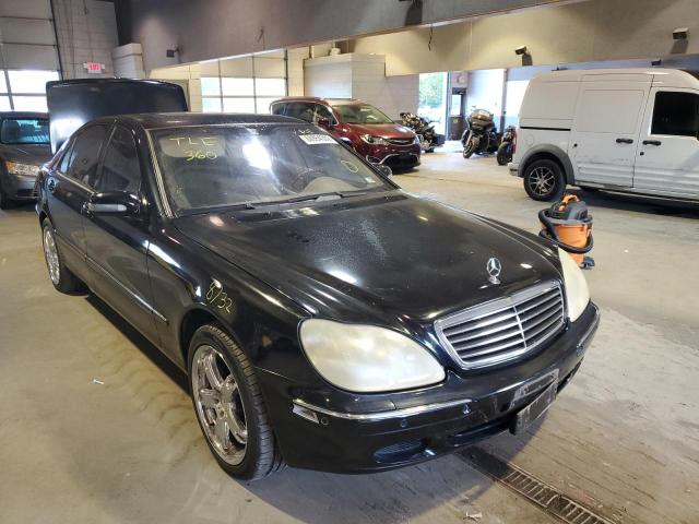 WDBNG75J21A163139 - 2001 MERCEDES-BENZ S500 BLACK photo 1