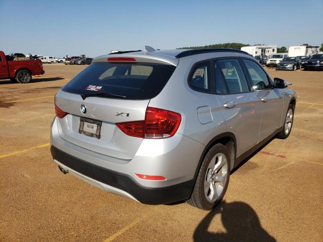 WBAVM1C52DVW41194 - 2013 BMW X1 SDRIVE2 SILVER photo 4