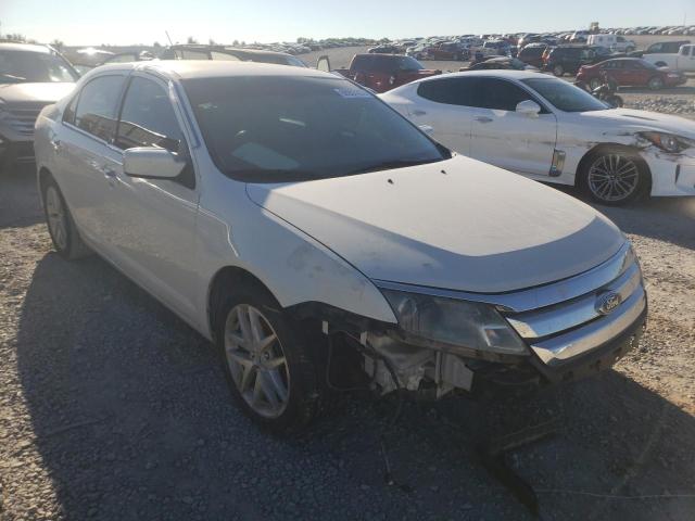 3FAHP0JA8CR375568 - 2012 FORD FUSION SEL WHITE photo 1