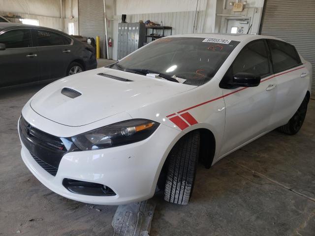 1C3CDFGB6GD802197 - 2016 DODGE DART GT SP WHITE photo 2