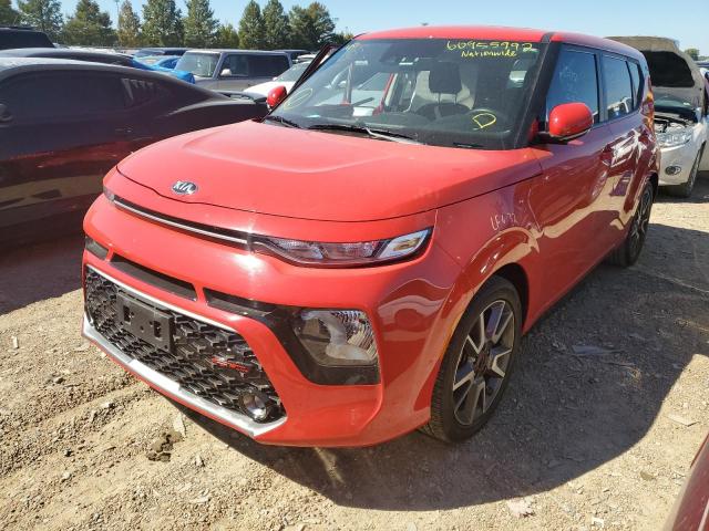 KNDJ63AU9L7704554 - 2020 KIA SOUL GT LI RED photo 2