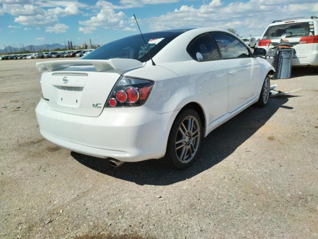 JTKDE3B72A0318050 - 2010 TOYOTA SCION TC თეთრი ფოტო 4