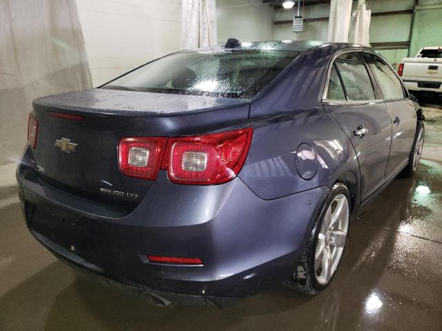 1G11J5SX2EF180362 - 2014 CHEVROLET MALIBU LTZ BLUE photo 4