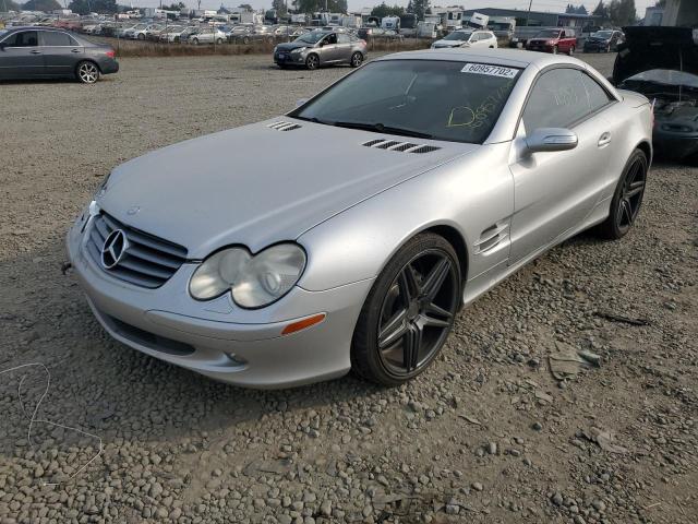 WDBSK75F64F079992 - 2004 MERCEDES-BENZ SL 500 SILVER photo 2