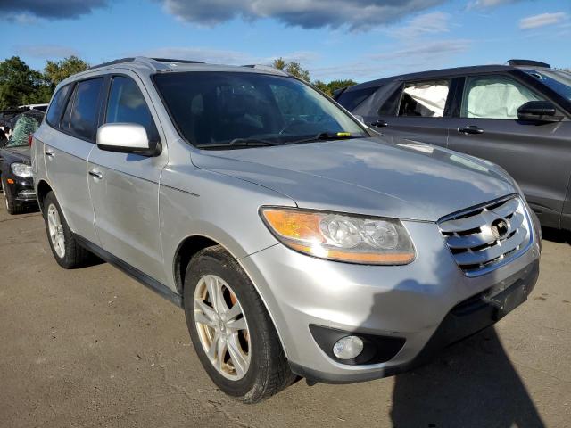 5XYZKDAGXBG082661 - 2011 HYUNDAI SANTA FE L SILVER photo 1