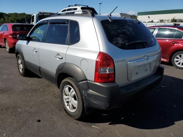 KM8JN12D97U639973 - 2007 HYUNDAI TUCSON SE GRAY photo 3