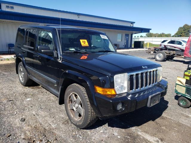 1J8HG48K38C188642 - 2008 JEEP COMMANDER შავი ფოტო 1
