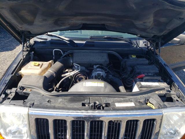 1J8HG48K38C188642 - 2008 JEEP COMMANDER შავი ფოტო 7