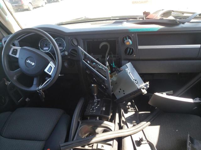 1J8HG48K38C188642 - 2008 JEEP COMMANDER შავი ფოტო 9