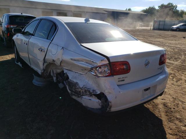 1G4HJ5EM8AU128968 - 2010 BUICK LUCERNE CX WHITE photo 3